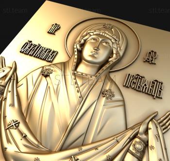 3D модель Покрова Пресвятой Богородицы (STL)
